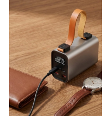 50000 mAh Güçlü Powerbank Dijital Göstergeli Çoklu USB Çıkışlı