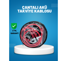 1200 Amper Akü Takviye Kablosu 2 Metre İzoleli Bakır Uçlu