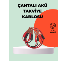 1200A Takviye Kablosu Araç Acil Yardım 2 Metre Güçlü Maşa