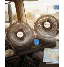 12V Oto Fan Çakmaklık Girişli Ayarlanabilir Başlıklı Araç Vantilatörü