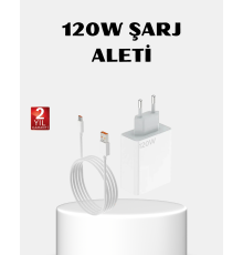 120W Type-C Hızlı Şarj Adaptörü – Akıllı Koruma ve Turbo Güç Desteği