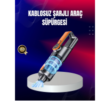 Taşınabilir Şarjlı El Süpürgesi Çok Yönlü Temizlik 5 Başlıklı Numaratör Hediyeli