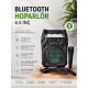 Bluetooth Hoparlör Mikrofonlu Taşınabilir Ses Sistemi FM Radyo, USB, SD Kart ve TWS Özellikli