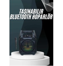 Yeni Nesil Bluetooth Hoparlör USB TF Kart Girişli Çoklu Bağlantı