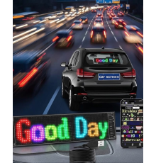 RGB LED Yazı Paneli Telefon Kontrollü Kayan Yazı Animasyonlu Ekran