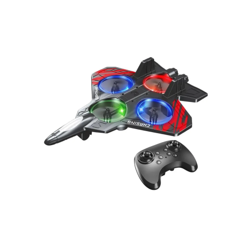 Uzaktan Kumandalı Drone Uçak LED Işıklı 360 Derece Akrobatik Hareket Özellikli
