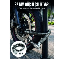 22 mm Kalın Güçlendirilmiş Çelik Yapı ile Maksimum Koruma
