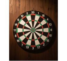 15 İnç Dart Tahtası Seti Dayanıklı Yapı 4 Metal Dart Oku