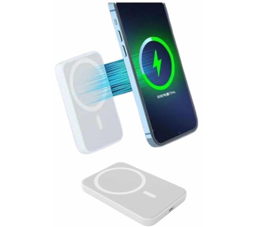 İOS Uyumlu Magsafe Kablosuz 15w Şarj Powerbank Magesafe