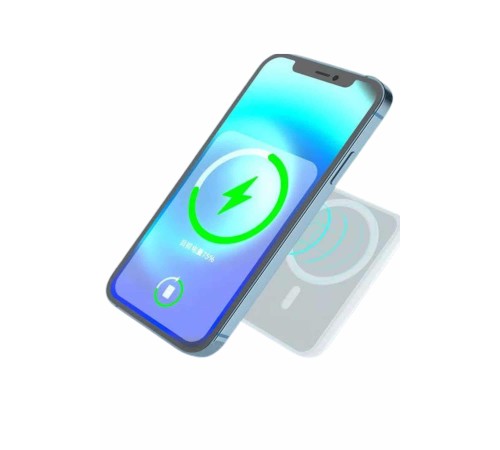 Kablosuz Magsafe Hızlı Şarj 5.000 mah Kablosuz Şarj Cihazı
