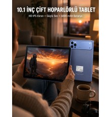 Android İşletim Sistemli 10.1 İnç Tablet GPS Destekli Yeni Nesil