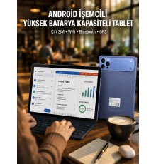 10.1 İnç Geniş Ekran Android Tablet 4G LTE Çift SIM Yeni Nesil
