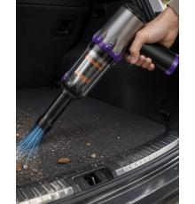 Taşınabilir Oto Süpürge 220W Turbo Güçlü Metal HEPA Filtreli Kablosuz Süpürge