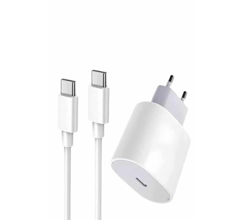 Type-C Hızlı Şarj Özellikli Cihazı USB-C Kablo Dahil
