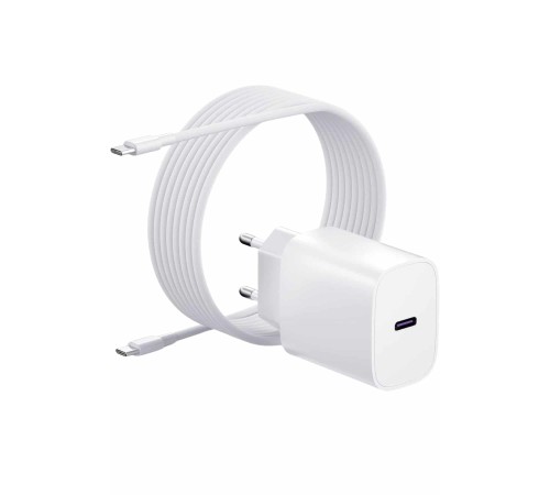 Type-C Hızlı Şarj Özellikli Cihazı USB-C Kablo Dahil