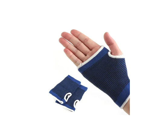 Mavi Bilek Koruyucu Spor Destekliği Çift El İçin Evrensel Boy