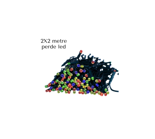 2x2 Metre Perde LED Işık