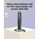 4 Priz 2 USB 1 Type-C Akım Korumalı Çoklu Priz Led Anahtarlı