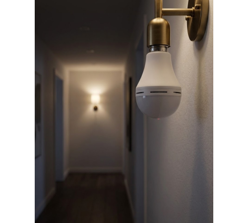 35W Şarjlı LED Ampul E27 Duy 6500K Beyaz Işık Kesintisiz Aydınlatma