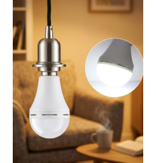Elektrik Kesintisinde Yanan Şarjlı LED Ampul E27 6500K Güçlü Işık