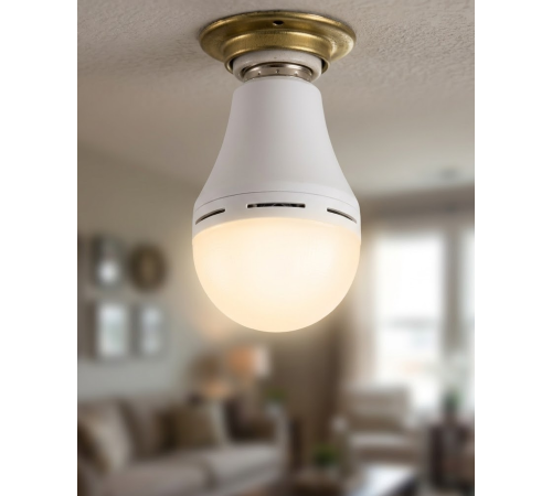 Şarjlı LED Ampul 35W 6500K Soğuk Beyaz E27 Duy Enerji Tasarruflu