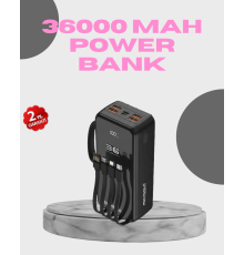 Yüksek Kapasiteli Powerbank Hızlı Şarj ve Kablosuz Destekli