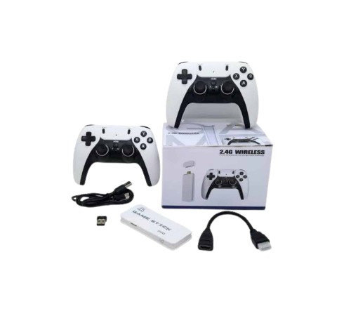 yeni nesil 3D 4K 2000 Oyunlu Game Stick Oyun Konsolu Çift Konsol