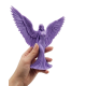 3D Lila Melek İnsan Biblo Estetik Dekoratif Obje