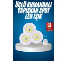 Kablosuz Pilli Işıldak Masa Lambası Mutfak Tezgah Altı Banyo Dolabı Dolap İçi