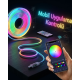RGB Akıllı LED Neon Şerit Işık 3 Metre Uzaktan Kumandalı ve Telefon Kontrollü Renkli Aydınlatma