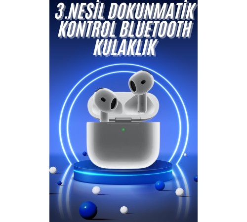 Yeni Nesil Kulak İçi Bluetooth Kulaklık Kablosuz Sesli Asistan