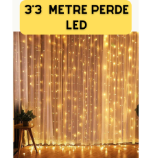 Şelale Tasarımlı Perde LED – Düğün ve Özel Gün Işıkları