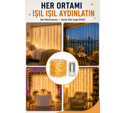 Enerji Tasarruflu 3x3 LED Işık – Parti, Yılbaşı ve Organizasyon Yeni Nesil