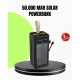 Güneş Panelli Powerbank LED Işıklı Taşınabilir Şarj Cihazı