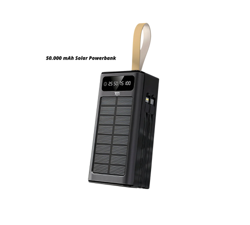 50.000 Powerbank güneş enerjili