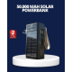 Güneş Panelli Powerbank LED Işıklı Taşınabilir Şarj Cihazı