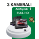 Gece Görüşü Destekli, 1080P Full HD Çözünürlüklü Araç İçi Kamera