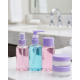 5 Parça Seyahat Banyo Seti 30 ml Şeffaf Taşınabilir Şişe Seti