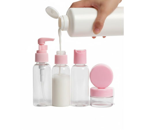 5Lİ SEYAHAT ŞİŞESİ PEMBE