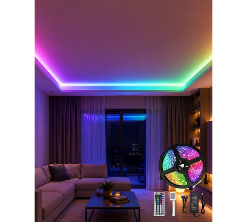 5 METRE 3 ŞERİTLİ LED