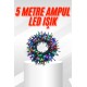 Karışık Renk Pilli Led Işık Çok Fonksiyonlu Enerji Tasarruflu 5 Metre