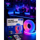 RGB Neon Led Şerit Işık Kumandalı USB Girişli Su Geçirmez Şerit Led