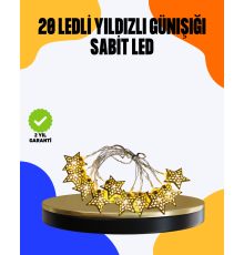 Yıldız Led Işık 5 Metre Dekoratif Aydınlatma Günışığı