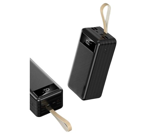 Hızlı Şarj 4 Çıkışlı Powerbank 60.000 Mah Taşınabilir Dijital Göstergeli