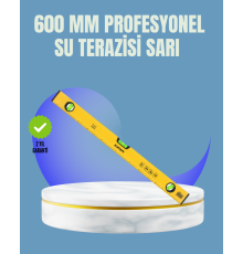 Dayanıklı Plastik Gövdeli 600 mm Su Terazisi