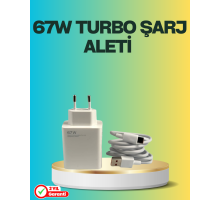 67 Watt Type C Turbo Şarj Seti