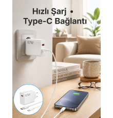 67 Watt Hızlı Şarj Aleti Poco F2 F3 F4 Uyumlu Yeni Nesil