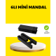 Tekrar Kullanılabilir Poşet Mandalı Siyah 6’lı Set