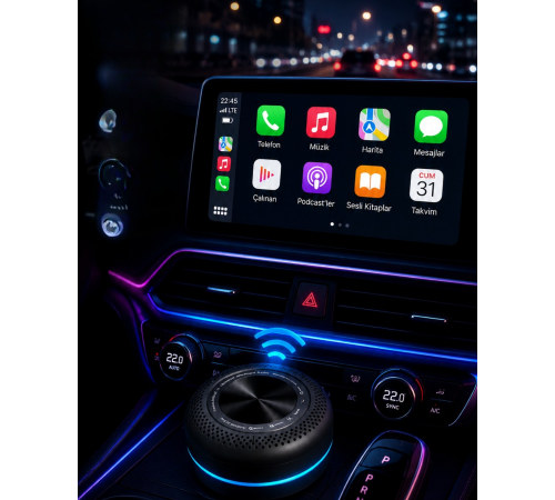 HDMI Çıkışlı CarPlay Box Akıllı TV Dönüştürücü 4GB 64GB Android Sistem