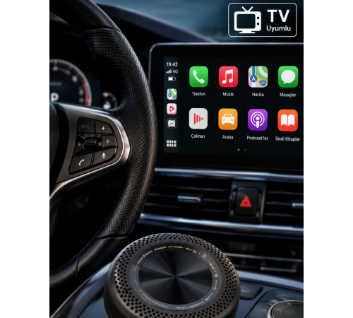 Sim Kart Takılabilen CarPlay Android Auto TV Stick 4G Destekli Medya Kutusu